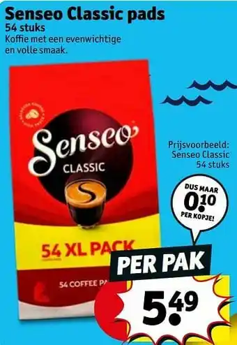 Kruidvat Senseo classic aanbieding