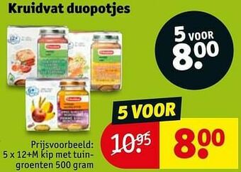 Kruidvat Kip met tuingroenten aanbieding