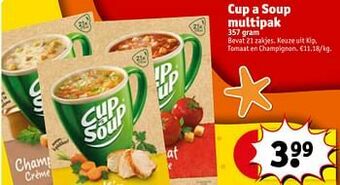 Kruidvat Cup a soup multipak aanbieding
