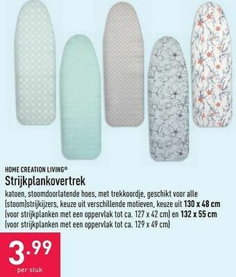 Strijkplankovertrek