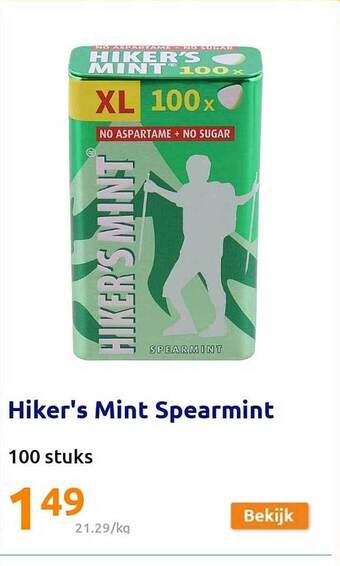 Hiker's mint spearmint