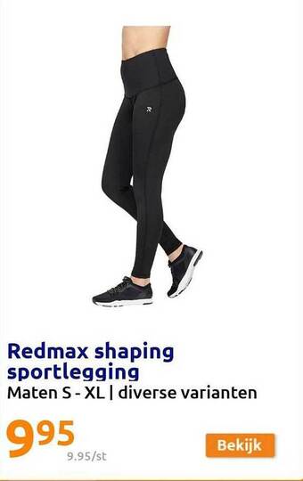 Redmax shaping sportlegging