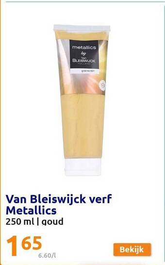 Van bleiswijck verf metallics