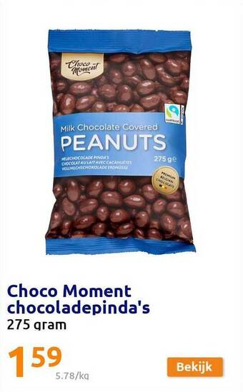 Action Choco moment chocoladepinda's aanbieding
