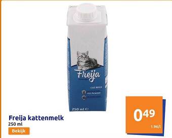 Action Freija kattenmelk aanbieding
