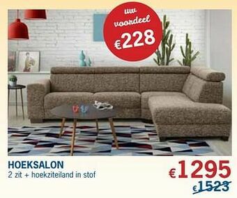 De Prijzenklopper Hoeksalon aanbieding