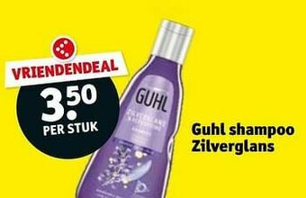 Kruidvat Guhl shampoo zilverglans aanbieding
