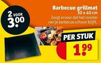 Kruidvat Barbecue grillmat aanbieding