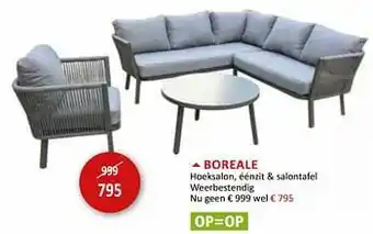 Weba Boreale hoeksalon aanbieding