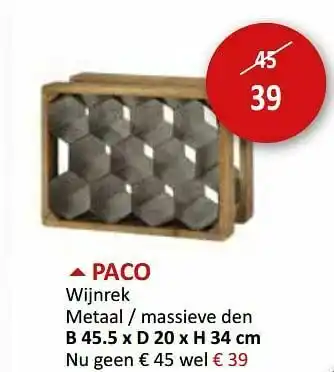 Paco wijnrek