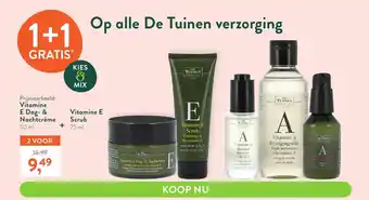 Holland & Barrett Vitamine E Dag+ & Nacthcreme 50ml 1+1 Gratis aanbieding