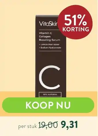 Holland & Barrett VitaSkin Vitamin C Collagen aanbieding