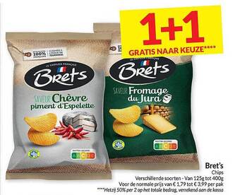 Intermarché Bret's chips aanbieding