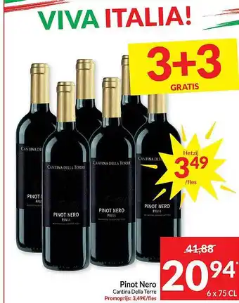 Intermarché Pinot nero cantina della torre aanbieding