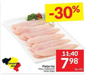 Intermarché Plakjes kip aanbieding