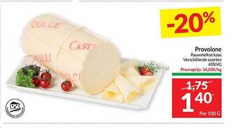 Intermarché Provolone rauwmelkse kaas aanbieding