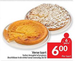 Intermarché Verse taart aanbieding