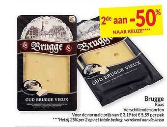 Intermarché Brugge kaas aanbieding