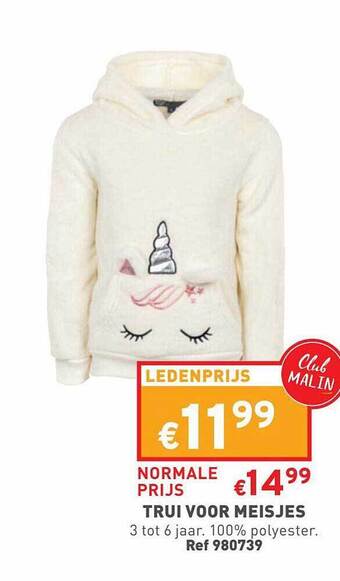Trafic Trui voor meisjes aanbieding