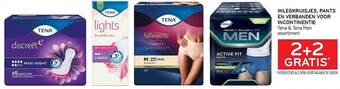 Alvo Inlegkruisjes, pants en verbanden voor incontinentie tena & tena men aanbieding