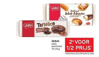 Alvo Gebak lotus aanbieding