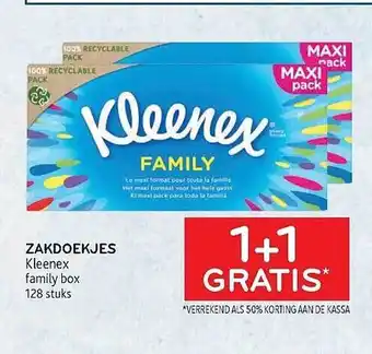 Alvo Zakdoekjes kleenex aanbieding