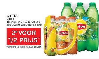 Alvo Ice tea lipton aanbieding