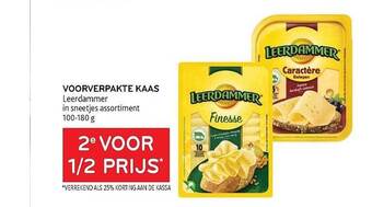 Alvo Voorverpakte kaas leerdammer aanbieding