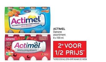 Alvo Actimel danone aanbieding