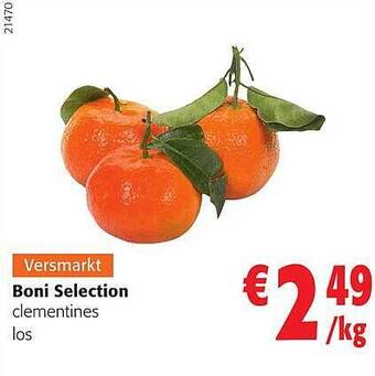 Colruyt Boni selection clementines aanbieding