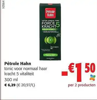Pétrole hahn tonic voor normaal haar