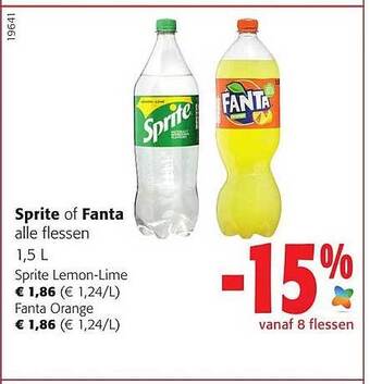 Colruyt Sprite of fanta aanbieding
