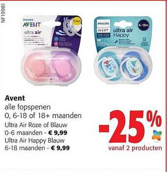 Colruyt Avent fopspenen aanbieding