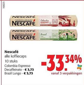 Colruyt Nescafé koffiecaps aanbieding