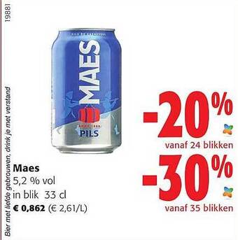 Colruyt Maes aanbieding
