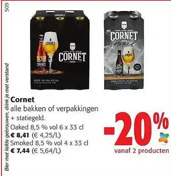 Colruyt Cornet oaked, smoked aanbieding