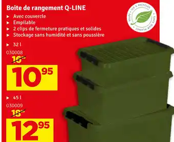 Boite de rangement Q-line 45L
