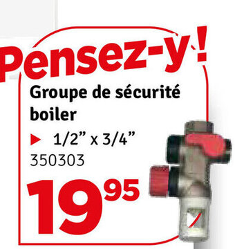 Groupe de securite boiler
