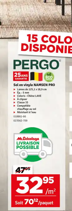 Sol en vinyle namsen pro