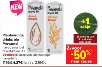 Plantaardige drinks bio provamel