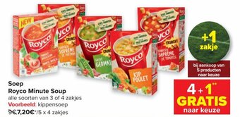 Carrefour Soep royco minute soup aanbieding
