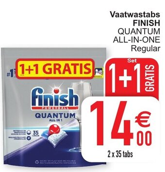 Cora Vaatwastabs Finish aanbieding