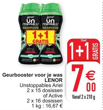 Cora Lenor Geurbooster voor je was aanbieding