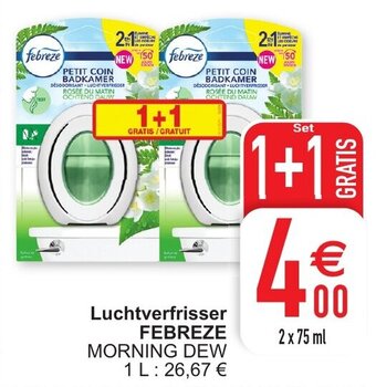 Cora Febreze Luchtverfrisser aanbieding