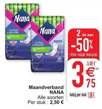 Cora Nana Maandverband aanbieding