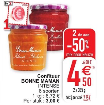 Cora Bonne Maman Confituur aanbieding