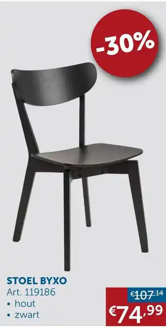 Zelfbouwmarkt Stoel Byxo art 119186 aanbieding