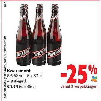 Colruyt Kwaremont aanbieding