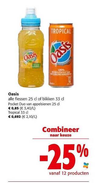 Colruyt Oasis aanbieding