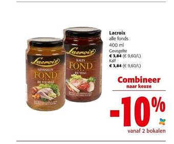 Colruyt Lacroix fonds aanbieding